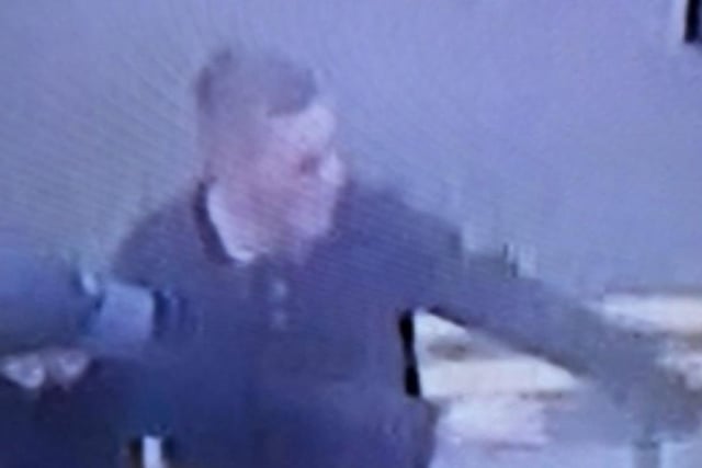 The ninth is a white man in his late teens or 20s with short hair. He was wearing a dark jacket. Photo from Sussex Police. SUS-211215-175456001