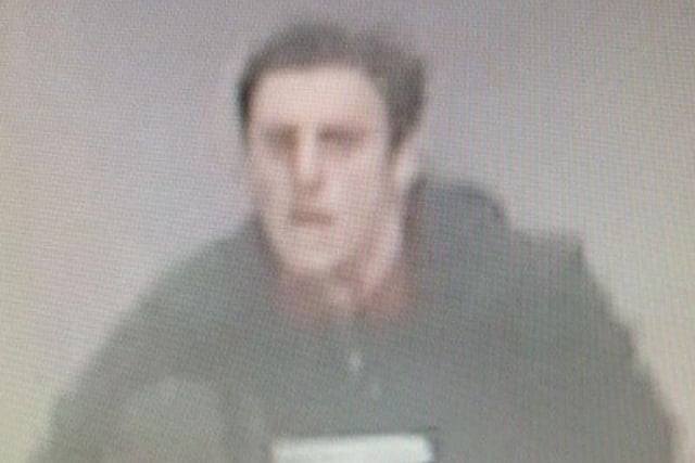The fourth is a white man in his early 20s with dark hair. He was wearing a dark-coloured polo shirt with a red collar and white stripe. Photo from Sussex Police. SUS-211215-175446001
