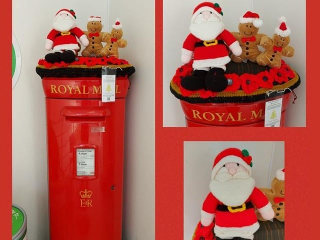 Santa and some gingerbread men