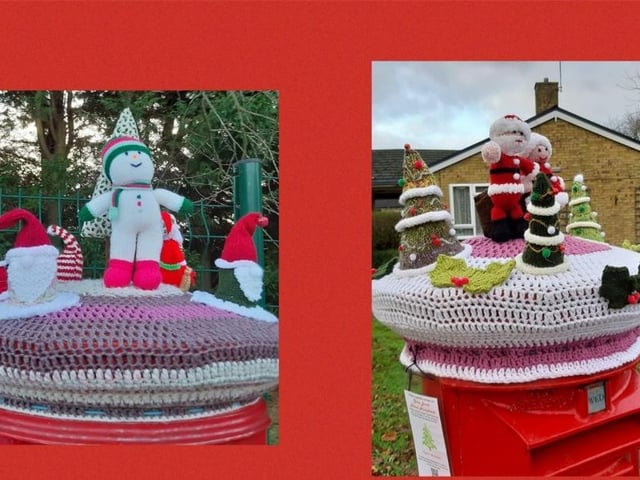 The Christmas selection of toppers will be raising money for DENS