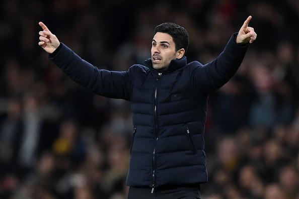 Mikel Arteta's team are 500/1 for the title and also 2500/1 for the drop