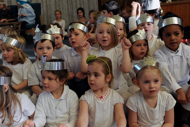 Whytemead First School's Nativity play at Broadwater Baptist Church in December 2010. Picture: Stephen Goodger