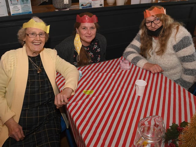 Pauline Everett, Claire Chester and Carole Sharp.