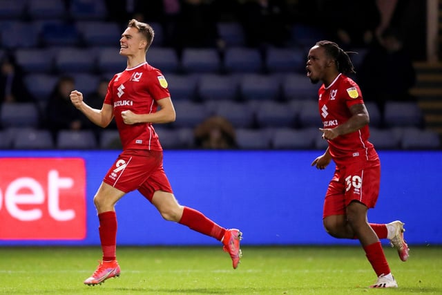 A 22 year-old attacking midfielder (left) in great form for MK Dons after moving from Swindon in the summer. Good signing? Most likely. Any chance? Not now, probably.