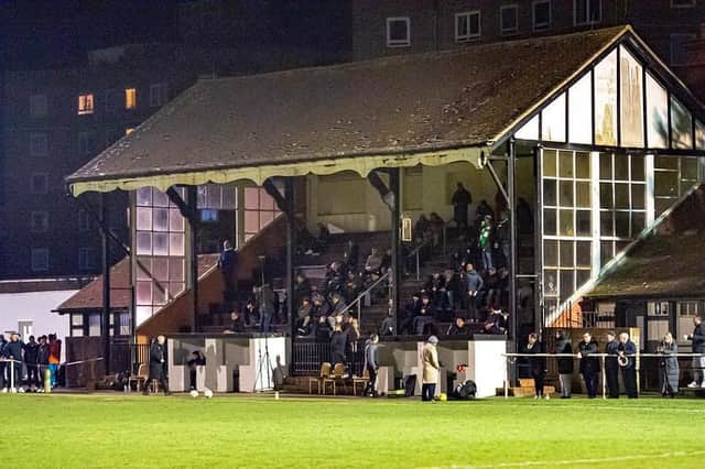 Images from a big night for Bexhill - as they welcomed Bognor in the Sussex Senior Cup / Pictures: Tommy McMillan