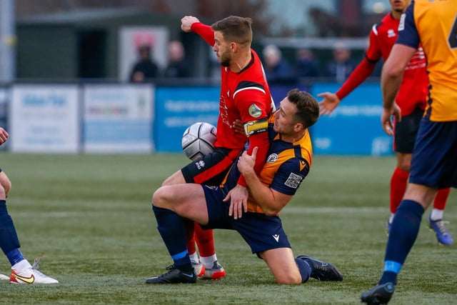 Action from Eastbourne Borough's FA Trophy loss at Slough / Pictures: Lydia and Nick Redman