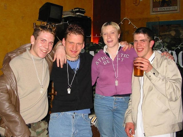 Nights out at Break For The Border - 2000 and 2002