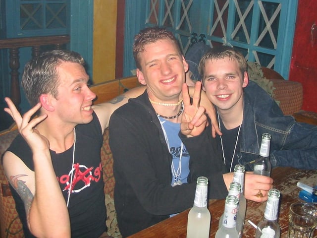 Nights out at Break For The Border - 2000 and 2002