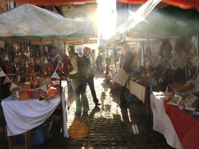 Petworth Christmas market 2012. Picture: Louise Adams