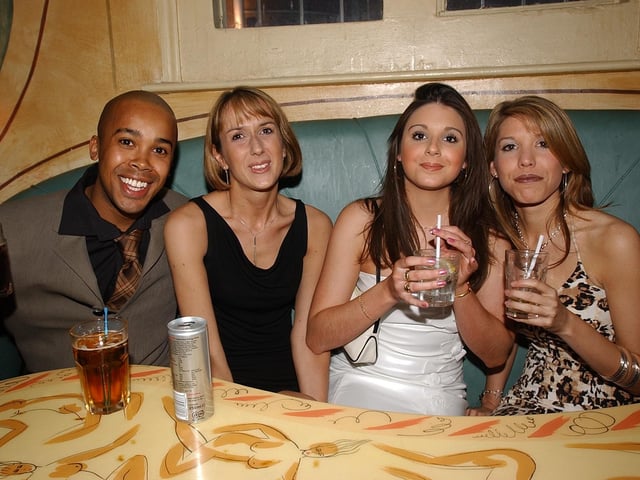 Nights out at Cafe en Seine in Broadway in 2002