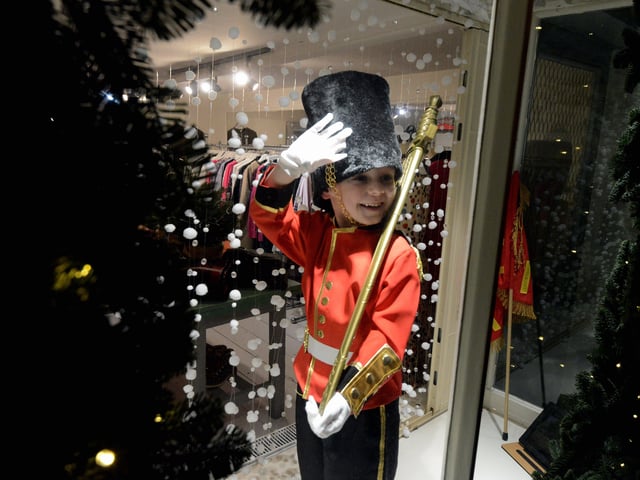 Petworth Christmas lights switch on in 2019. Picture: Kate Shemilt