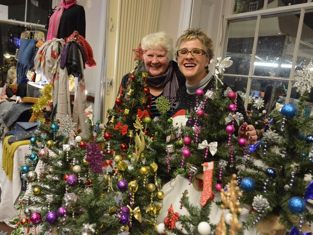 Petworth Christmas lights switch on in 2019. Picture: Kate Shemilt