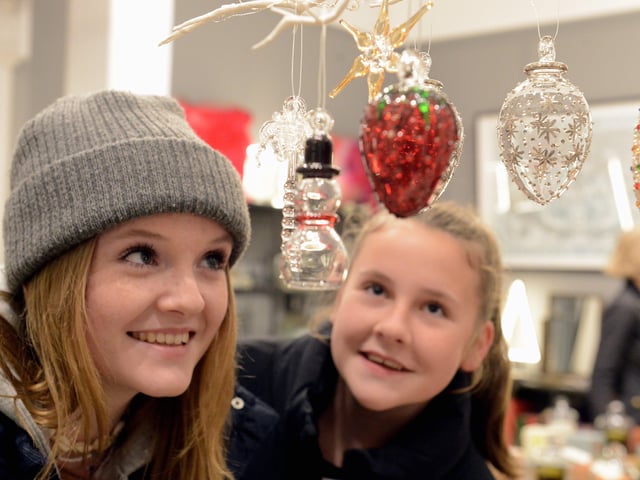 Petworth Christmas lights switch on in 2019. Picture: Kate Shemilt