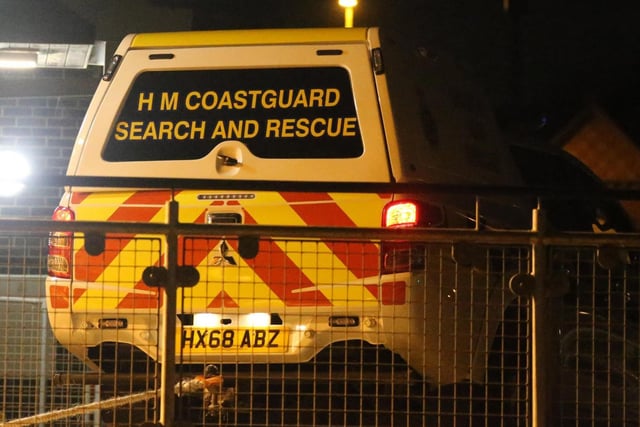 Suspected migrant boat found unoccupied in Shoreham-by-Sea. Photo: Eddie Mitchell SUS-211220-122307001