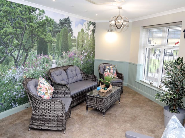 The garden room