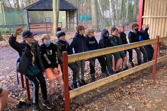 Scouts enjoy a weekend filled with Christmas activities
