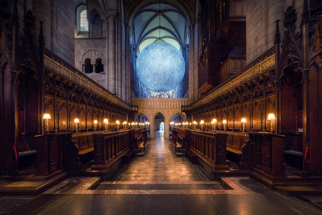 The Museum of the Moon at Chichester Cathedral