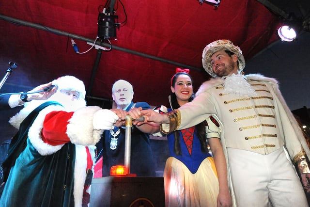 Bognor Christmas lights switch on in 2014. Picture: Kate Shemilt