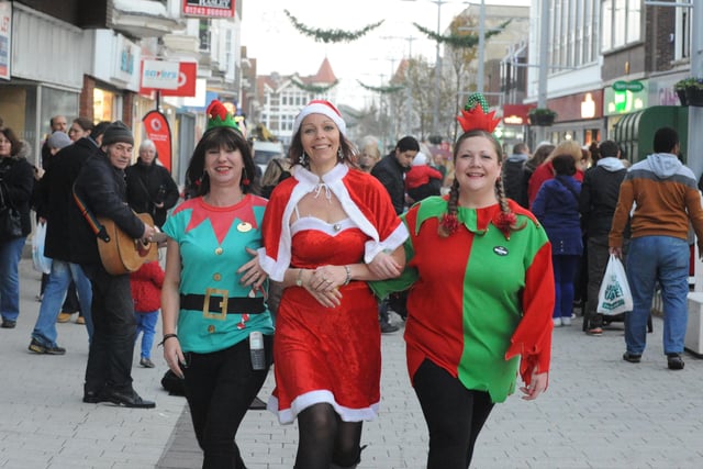 Bognor Christmas lights switch on in 2014. Picture: Kate Shemilt