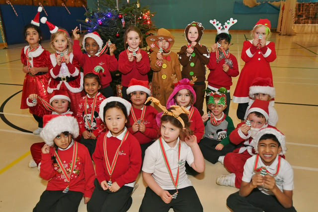 Pupils at The Peterborough School taking part in their annual Santa Smile run. 


Nat21 EMN-210912-120032009