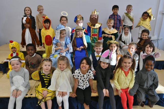 Reception pupils at Heritage Park Primary School taking part in their nativity play. 


Nat21 EMN-210912-115922009