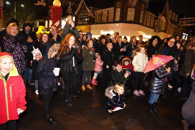Bognor Christmas lights switch on in 2019. Picture: Liz Pearce