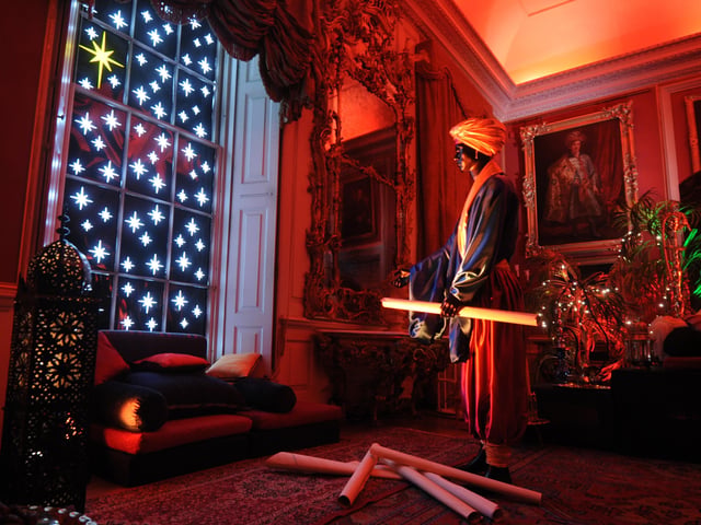Petworth House was transformed into Balthazar's Palace in 2012. Picture: Louise Adams