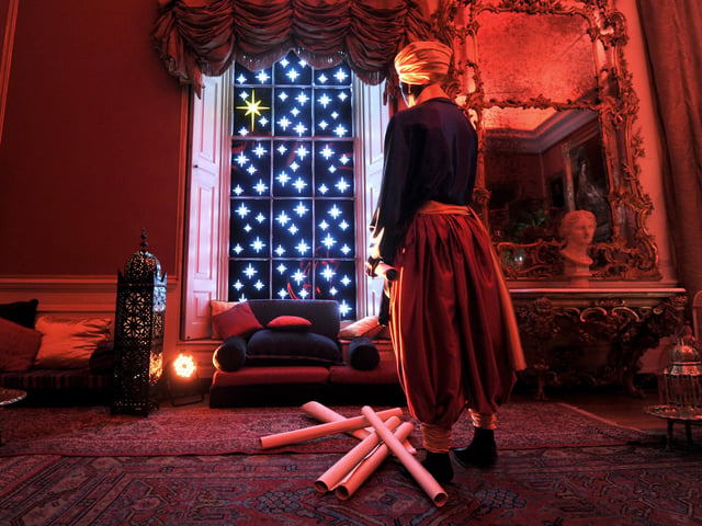 Petworth House was transformed into Balthazar's Palace in 2012. Picture: Louise Adams