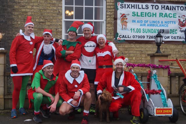 Sixhills to Hainton Sleigh Race 2021 EMN-211220-103134001