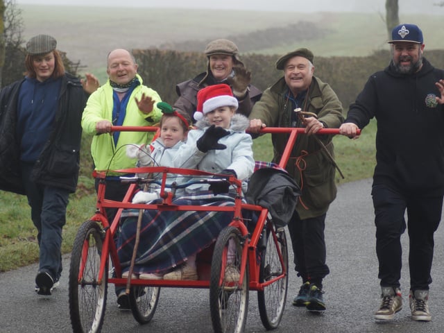 Sixhills to Hainton Sleigh Race 2021 EMN-211220-103235001