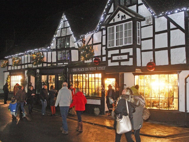 The Midhurst Christmas street party in 2019. Picture: Derek Martin