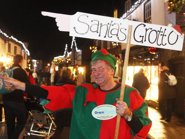 The Midhurst Christmas street party in 2019. Picture: Derek Martin