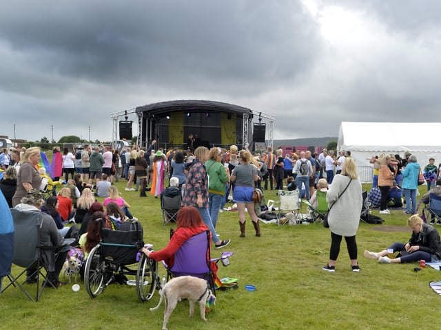Eastbourne Pride 2021 (Photo by Jon Rigby) SUS-210908-071826001