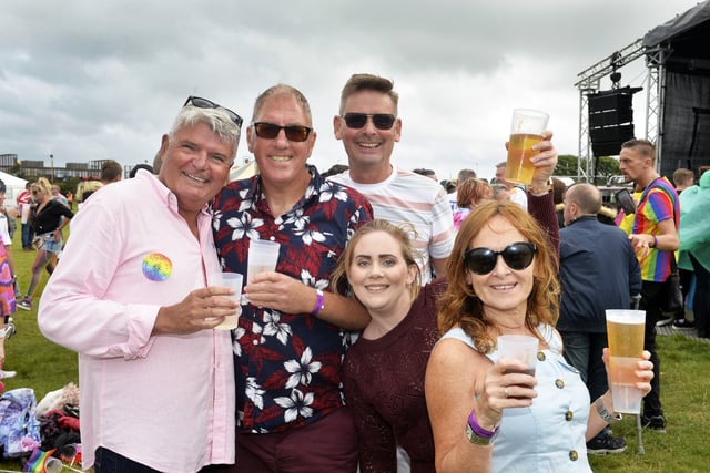 Eastbourne Pride 2021 (Photo by Jon Rigby) SUS-210908-072459001