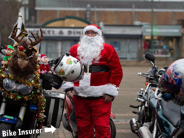 Gavin's bike played Christmas carols