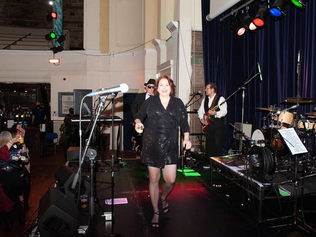 Christmas Soul Party at St Mary in the Castle, Hastings, Dec 18 2021. Photo by Frank Copper SUS-211219-113930001