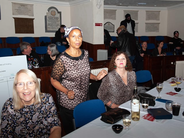 Christmas Soul Party at St Mary in the Castle, Hastings, Dec 18 2021. Photo by Frank Copper SUS-211219-114058001
