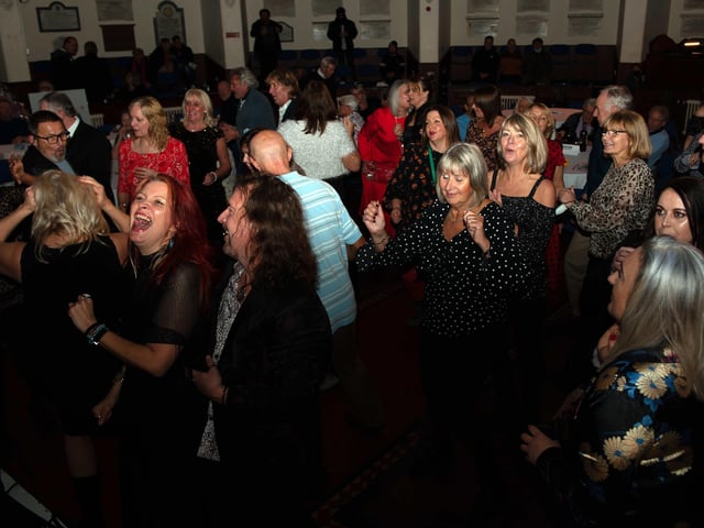 Christmas Soul Party at St Mary in the Castle, Hastings, Dec 18 2021. Photo by Frank Copper SUS-211219-114109001