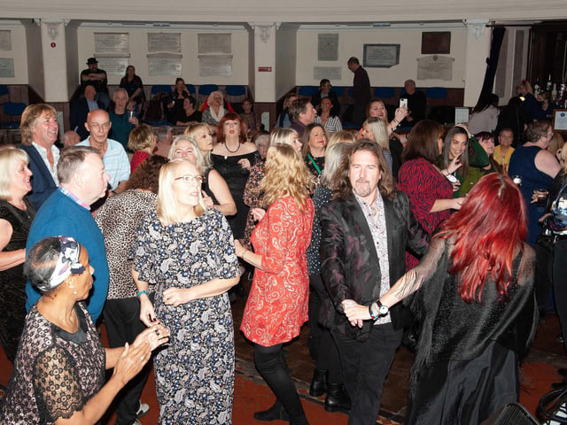 Christmas Soul Party at St Mary in the Castle, Hastings, Dec 18 2021. Photo by Frank Copper SUS-211219-114036001