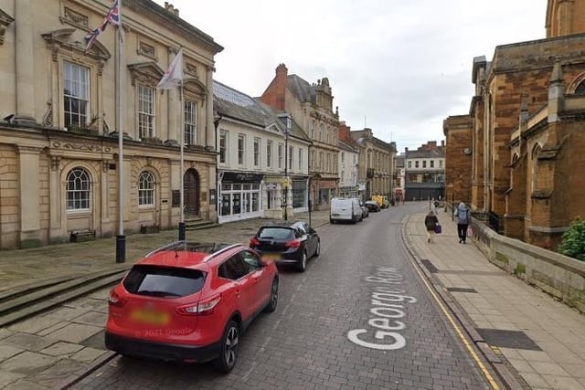George Row was fifth in the list after 673 motorists were slapped with parking fines between January 1 and November 15