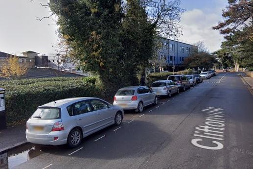 539 drivers were ticketed for poor parking in Cliftonville between January 1 and November 15