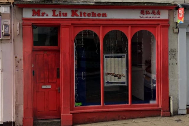 Mr Liu Kitchen 
Bridge Street, Northampton 
Inspected: 21 January 2021