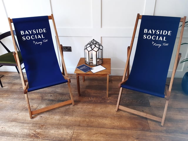Worthing MasterChef winner Kenny Tutt opened Bayside Social right on the seafront in September. Kenny said it had been a long, hard time coming but a weight had been lifted off his shoulders now the venue in Beach Parade, by the new Bayside development at Splashpoint, had opened. The location made it 'a no-brainer'.