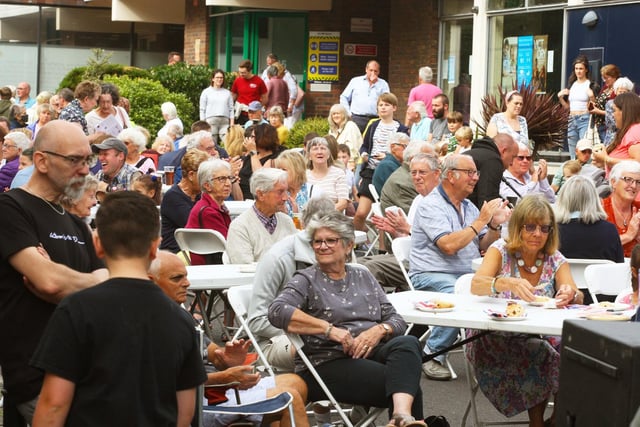 A street party in Storrington village centre proved popular in August with fun and music throughout the afternoon into the evening. Photo by Derek Martin Photography.