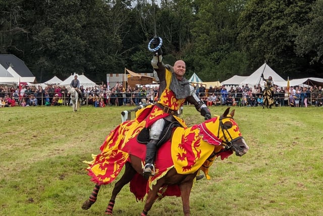Loxwood Joust brought Mediaeval merriment to the masses once again in August. Photo by Alan Stainer