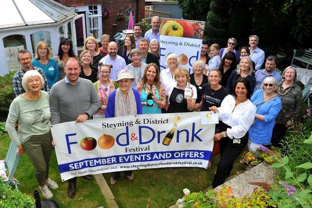 Steyning Food and Drink Festival was a triumph, running through September and October. Pic S Robards SR2108264