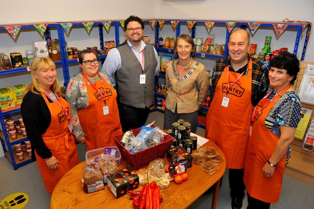 The launch of Pantry in Burgess Hill. Pic S Robards SR2109271 SUS-210927-123809001