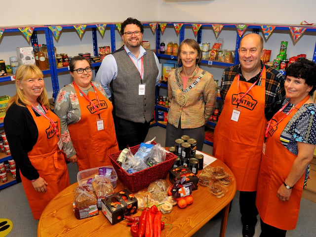 The launch of Pantry in Burgess Hill. Pic S Robards SR2109271 SUS-210927-123809001