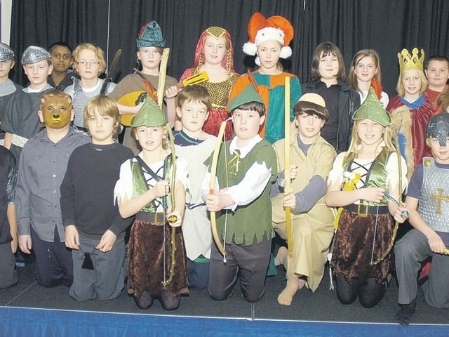 Caythorpe Primary School’s Year Six Owl pupils put on a performance of the play Sherwood Shenanigans.