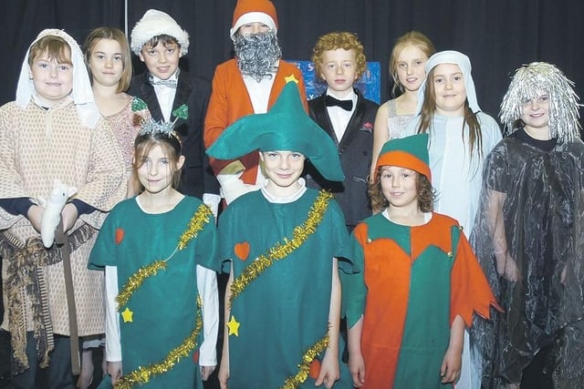 The play staged by Key Stage Two pupils at Horbling Brown’s School was called The Star Came Out For Christmas.